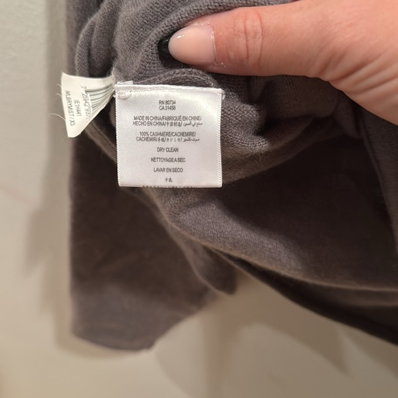 BCBGMaxAzria Women's Light purple / grey cashmere Sweater XS - Picture 4 of 6